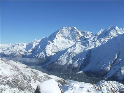 Mt Cook from Malte Brun approach
