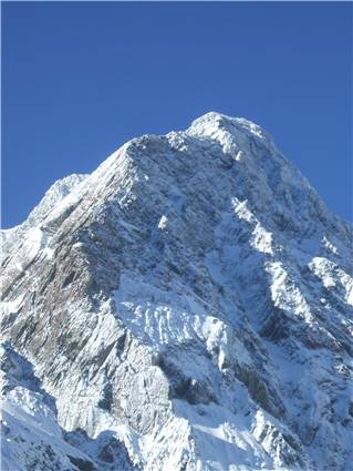The intended route on Malte Brun