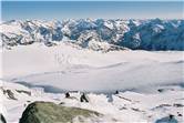 View from SW ridge looking onto Bonar Glacier