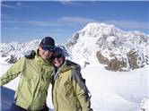 Hazel and Annabel at the Col