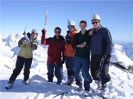 Team MOOSE on the Col