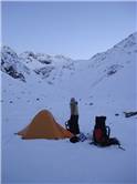 Camping in Hunts Creek