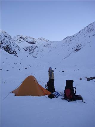 Camping in Hunts Creek