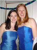 blue dresses
