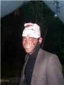 Craig looking considerably worse for wear after his hard night... 
