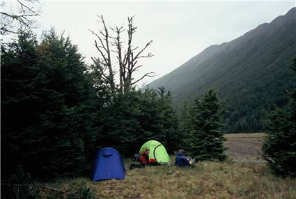 Campsite in the Cox