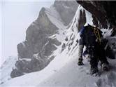 Approaching Sketchy Traverse - Rome Ridge