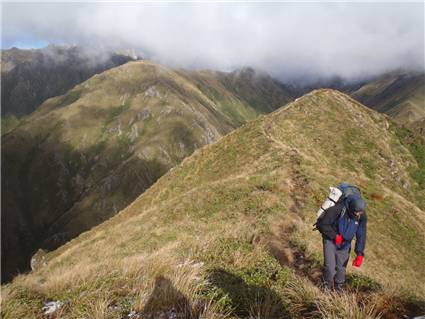 Dave heads along the Southern main range