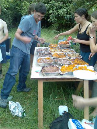 The food
