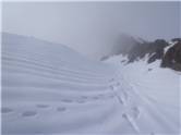 Heading down into the clag