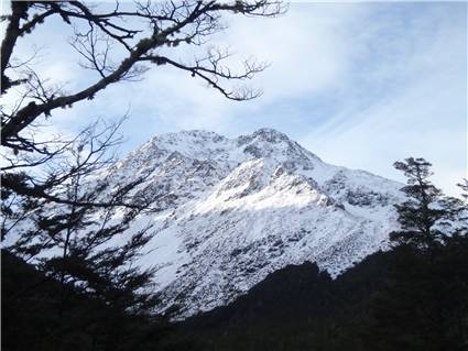 view from ada pass hut