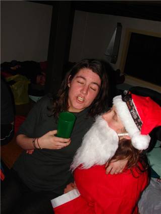 Miller gets her present....