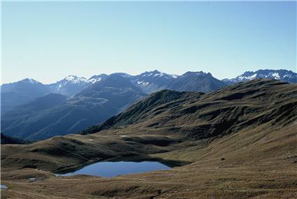 Tarn on Red Hills