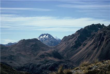 Mt Aspiring through Barrington Saddle