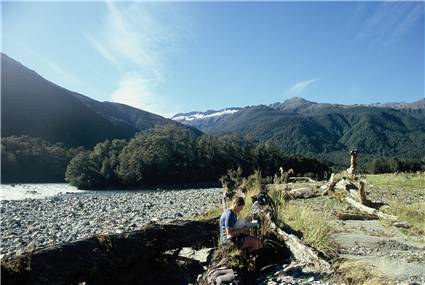 River flats in the Cascade