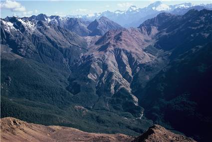 The Upper Pyke and Stag pass from Red Mountain