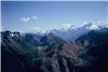 Mt Tutoko and the Darrans from Red Mountain