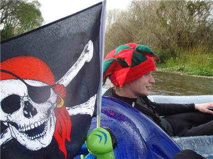Yeaarrgh its the Jolly Jester! Give no quarter!