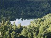 A glimpse of the lake