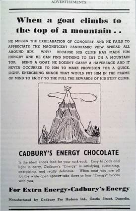 Cadbury's Energy Chocolate Advertisment