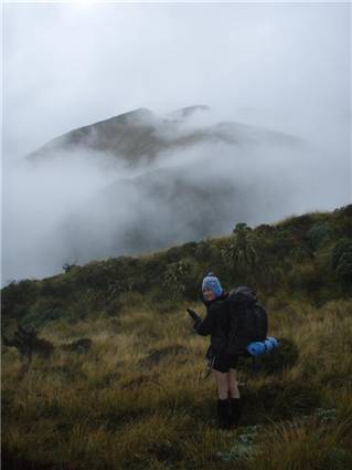 The misty mountains