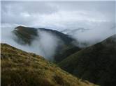 Looking down the valley