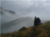 Misty ridge