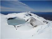 Crater Lake from Ruapehu summit