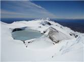 Crater Lake from Ruapehu summit