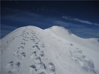 Nearing the summit