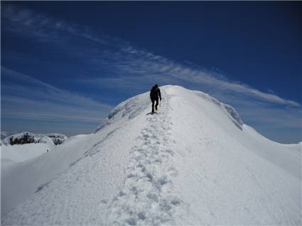 Manoel on summit ridge