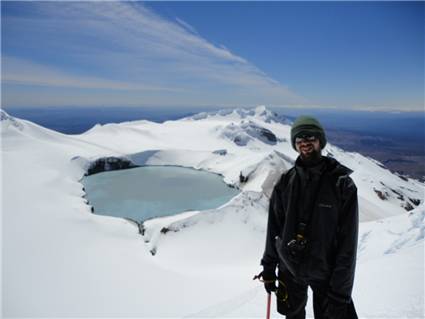 Manoel the Man on the summit