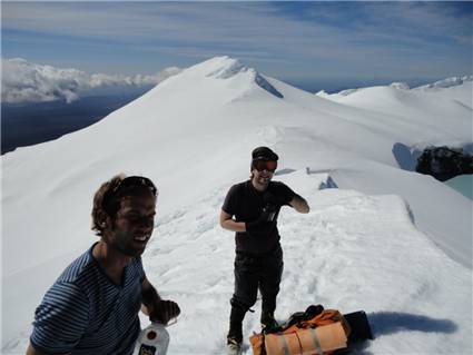 Craig and Kieran on low saddle