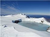 Crater Lake from saddle