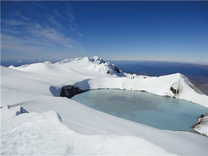 Crater Lake from saddle