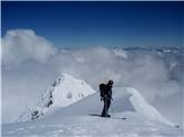 Skiing from the Summit!
