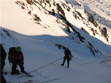 abseiling