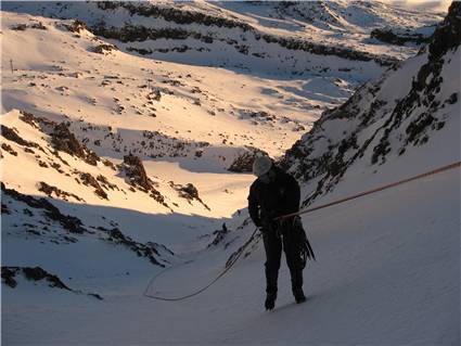 abseiling