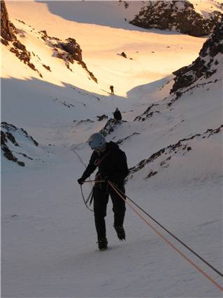 abseiling