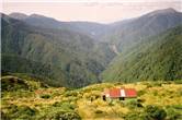 Nichols hut and Waiohine valley