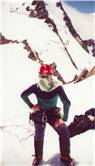 Eric Duggan outside Kelman Hut (Cook) - Eric Duggan