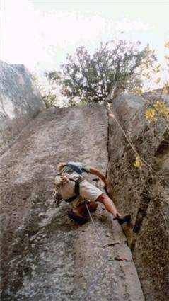 Climbing at the Bay