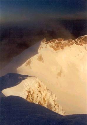 Morning light on Ruapehu