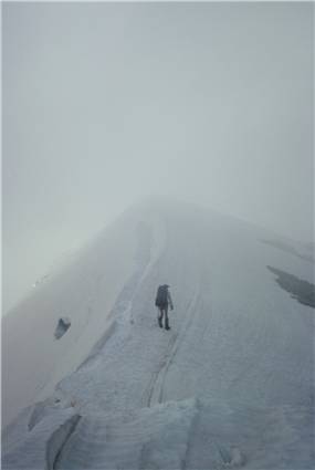 Mt Axis summit ridge