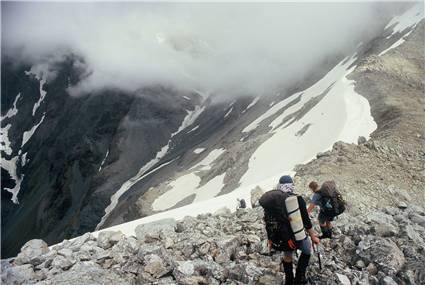 Ridge towards Mt Harman