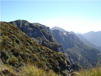 Northernfaces of the Garibaldi plateau