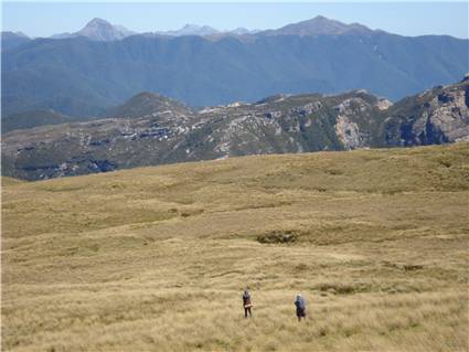 Garbaldi plateau -eastward